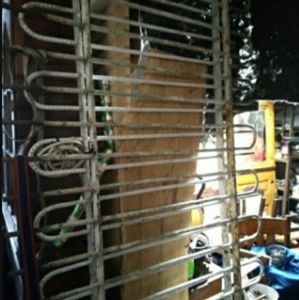 Iron fence